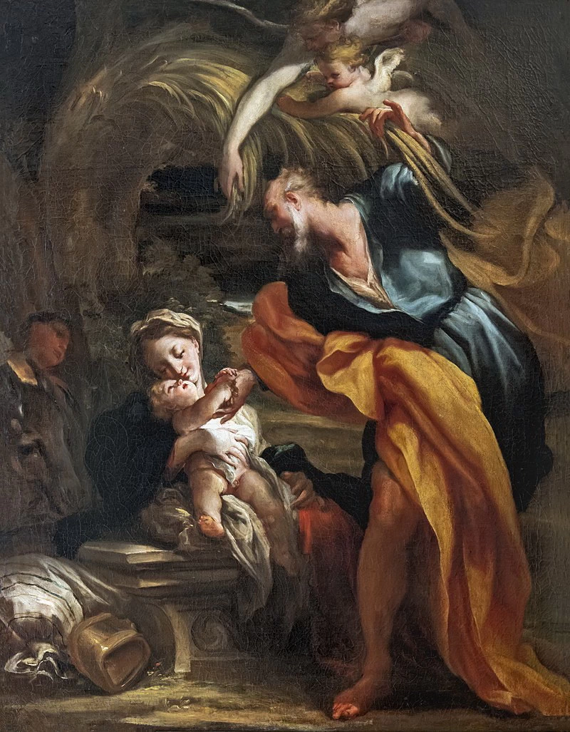 Riposo dalla fuga in Egitto - musée des Beaux, Arts d'Orléans